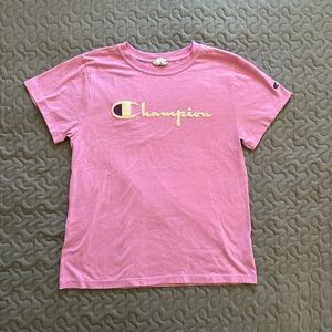 Champion Pink Tshirt Small